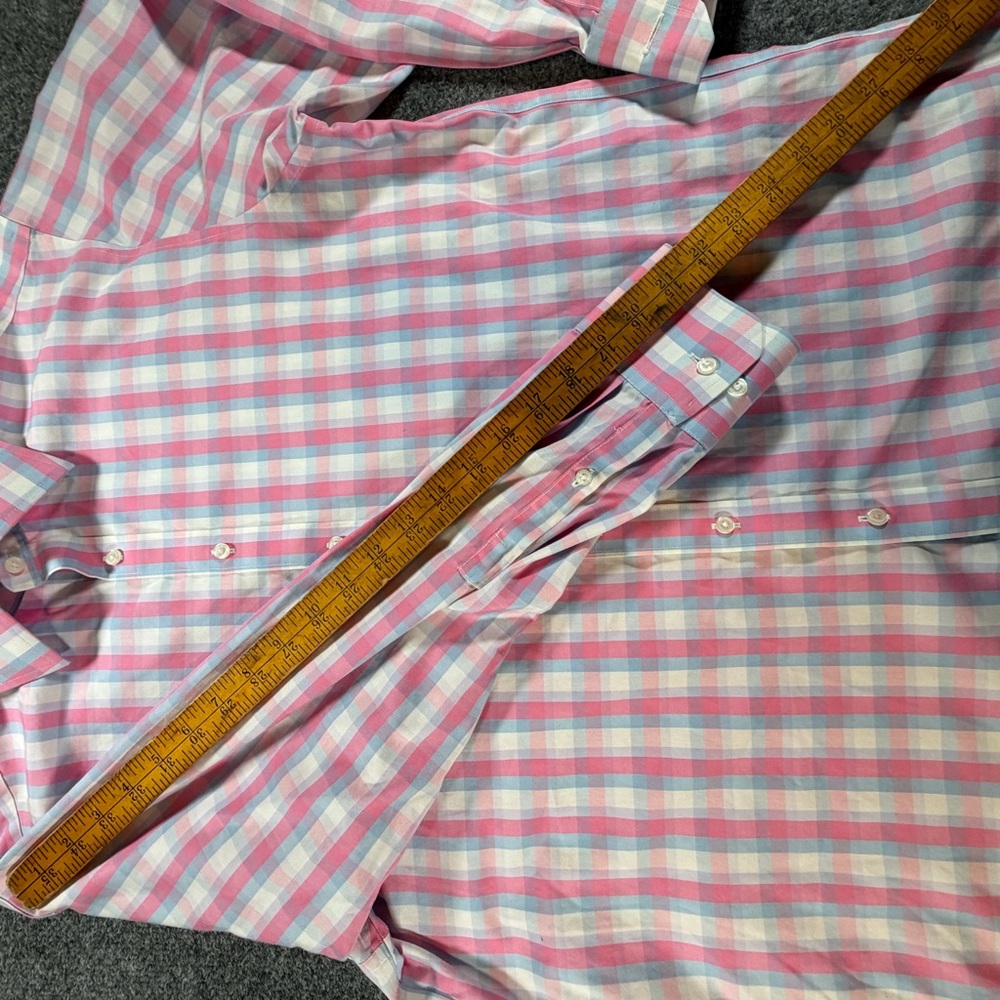 Thomas Pink Baldwin Check Traveller Dress Shirt Men’s 16 41 - Picture 7 of 7